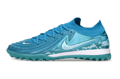 Men's Nike Phantom GX 2 Elite TF Football Shoes - Blue/White
