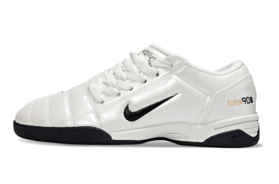 Men's Nike Total 90 III IC Football Shoes - Beige/Black/White