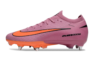 Men's Nike Air Zoom Mercurial Vapor 16 Elite SG Football Boots - Pink/Red/Black
