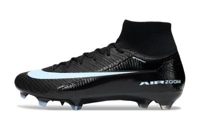 Unisex Nike Air Zoom Mercurial Superfly 10 Elite FG Football Boots - Black/Jade