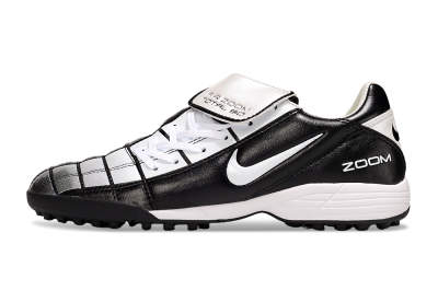 Men's Nike Air Zoom Total 90 III TF Football Shoes - Black/Silver/White