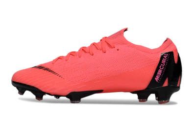 Men's Nike Mercurial Vapor 12 Elite FG Football Boots - Red/Black/Pink