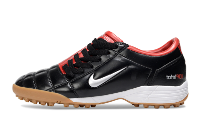 Unisex Nike Total 90 III TF Football Shoes - Black/Silver/Red