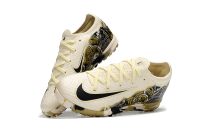 Kids Nike Air Zoom Mercurial Vapor 16 Elite TF Football Shoes - Beige/Black/Brown