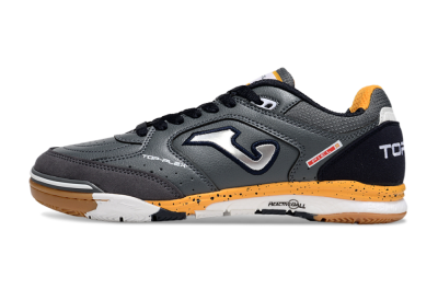 Men's Joma Top Flex IC Football Shoes - Grey/Silver/Black