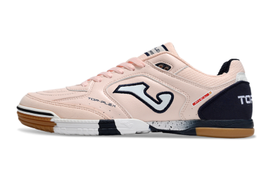 Men's Joma Top Flex IC Football Shoes - Pink/White/Black