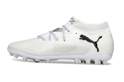 Men's Puma Future 8 Ultimate AG Football Boots - Beige/Black/White