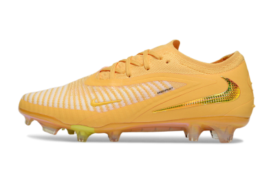 Men's Nike Phantom 6 Elite FG Football Boots - Yellow/White/Gold