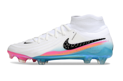 Men's Nike Phantom Luna Elite FG Football Boots - White/Red/Blue