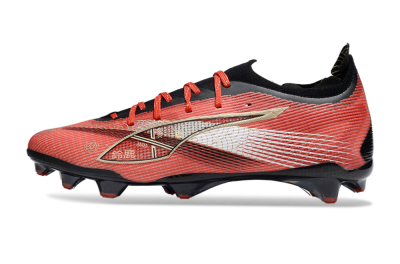 Men's Puma Ultra 5 Ultimate FG Football Boots - Red/Gold/White