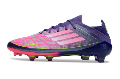 Men's Adidas F50 Elite FG Football Boots - Pink/Purple/Yellow