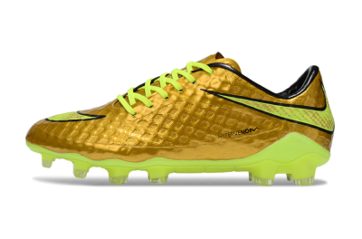 Men's Nike Hypervenom Phantom Rgn SE FG Football Boots - Gold/Black/Yellow