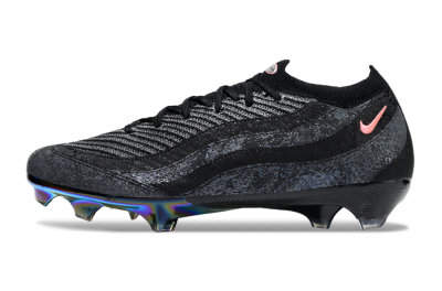 Unisex Nike Air Zoom Mercurial Vapor 16 Elite FG Football Boots - Black/White/Pink
