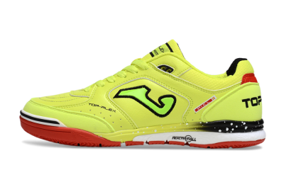 Men's Joma Top Flex IC Football Shoes - Yellow/Black/Red