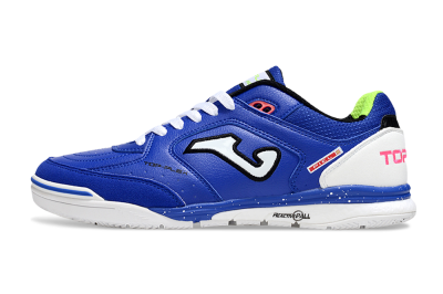 Men's Joma Top Flex IC Football Shoes - Blue/White/Red