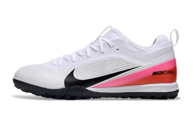 Unisex Nike Air Zoom Mercurial Vapor 16 Pro TF Football Shoes - White/Black/Pink