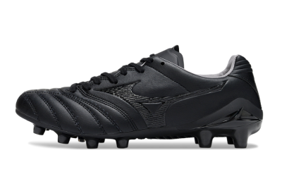 Men's Mizuno Morelia Neo 4 FG Football Boots - Black/Black