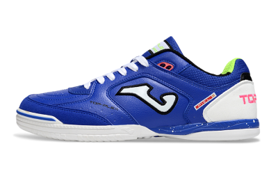Men's Joma Top Flex IC Football Shoes - Blue/White/Red