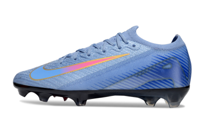 Unisex Nike Air Zoom Mercurial Vapor 16 Elite FG Football Boots - Blue/Pink/Gold