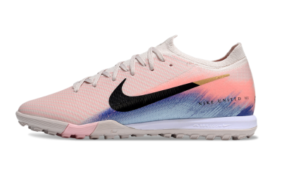 Unisex Nike Air Zoom Mercurial Vapor 16 Elite TF Football Shoes - Pink/Black/Gold
