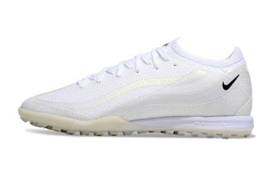 Unisex Nike Air Zoom Mercurial Vapor 16 Elite TF Football Shoes - White/Beige/Black