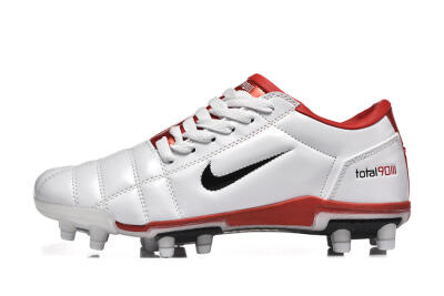 Men's Nike Total 90 III FG Football Boots - White/Black/Red