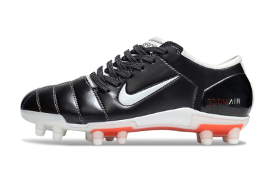 Men's Nike Air Zoom Total 90 III FG Football Boots - Black/White/Red