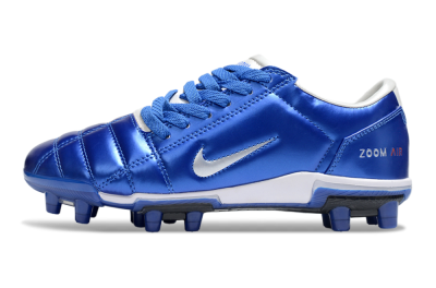Unisex Nike Air Zoom Total 90 III FG Football Boots - Blue/Silver/White