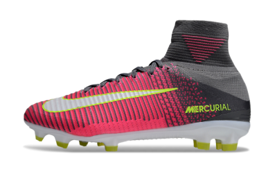 Men's Nike Zoom Mercurial Superfly 5 Elite FG Football Boots - Pink/Black/Yellow
