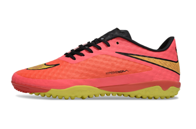 Men's Nike Hypervenom Phantom TF Football Shoes - Red/Yellow/Black