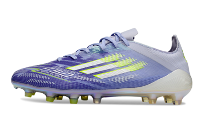 Unisex Adidas F50 Elite FG Football Boots - Blue/Silver/Yellow