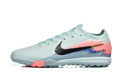 Men's Nike Air Zoom Mercurial Vapor 16 Elite TF Football Shoes - Jade/Black/Pink