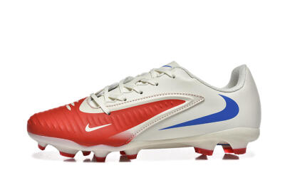 Men's Nike Phantom 6 Elite Low FG Football Boots - Red/White/Blue
