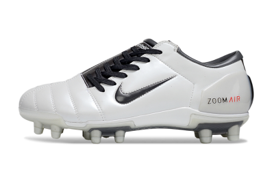 Men's Nike Air Zoom Total 90 III FG Football Boots - White/Black/Red