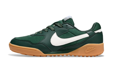 Unisex Nike Terra Manta TF Football Shoes - Green/White/Brown
