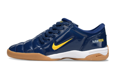 Men's Nike Total 90 III IC Football Shoes - Blue/Yellow/White