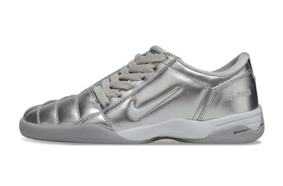 Men's Nike Total 90 III IC Football Shoes - Silver/Grey