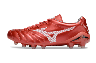 Men's Mizuno Morelia Neo 4 FG Football Boots - Red/White