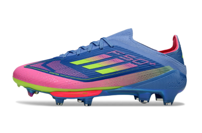Unisex Adidas F50+ Lightstrike Pro FG Football Boots - Blue/Pink/Yellow