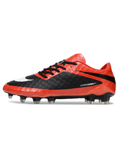 Men's Nike Hypervenom Phantom I FG Football Boots - Red/Black/White