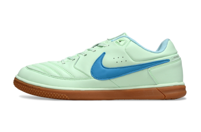Men's Nike Lunar Gato 2 IC Football Shoes - Jade/Blue/Brown