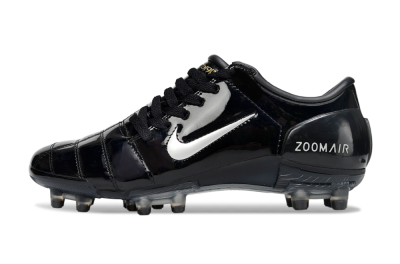 Men's Nike Air Zoom Total 90 III FG Football Boots - Black/White