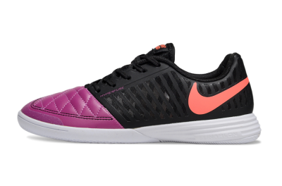 Unisex Nike Lunar Gato 2 IC Football Shoes - Pink/Black/Red