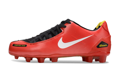 Men's Nike Air Zoom Total 90 Laser FG Football Boots - Red/White/Black