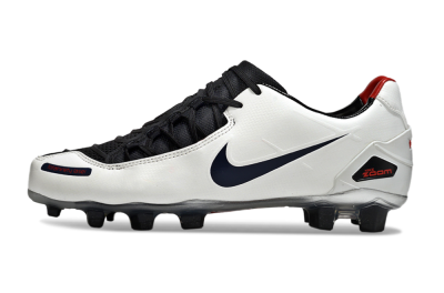 Men's Nike Air Zoom Total 90 Laser FG Football Boots - White/Black/Red