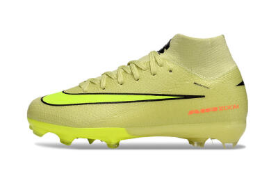Kids Nike Air Zoom Mercurial Superfly 10 Elite FG Football Boots - Yellow/Black/Red