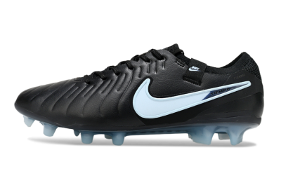 Men's Nike Tiempo Legend 10 Elite FG Football Boots - Black/Jade