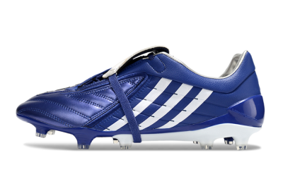 Men's Adidas Predator Accelerator FG Football Boots - Blue/White