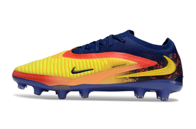 Unisex Nike Phantom 6 Elite AG Football Boots - Yellow/Red/Blue