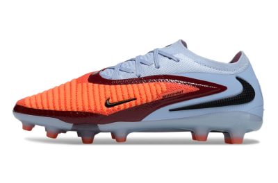 Unisex Nike Phantom 6 Elite AG Football Boots - Red/Jade/Black